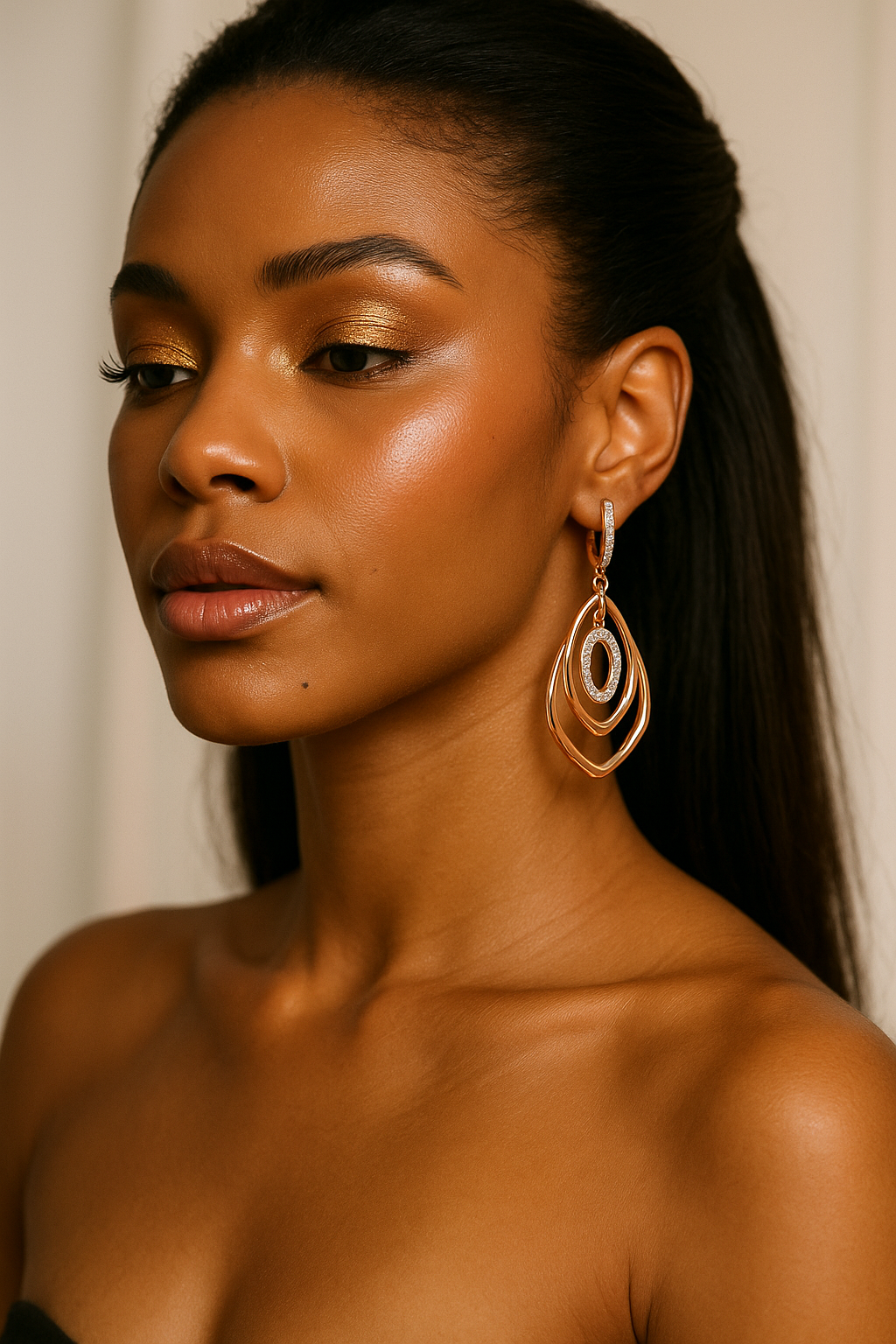 GOLDEN FLAMINGO — golden flamingo portrait