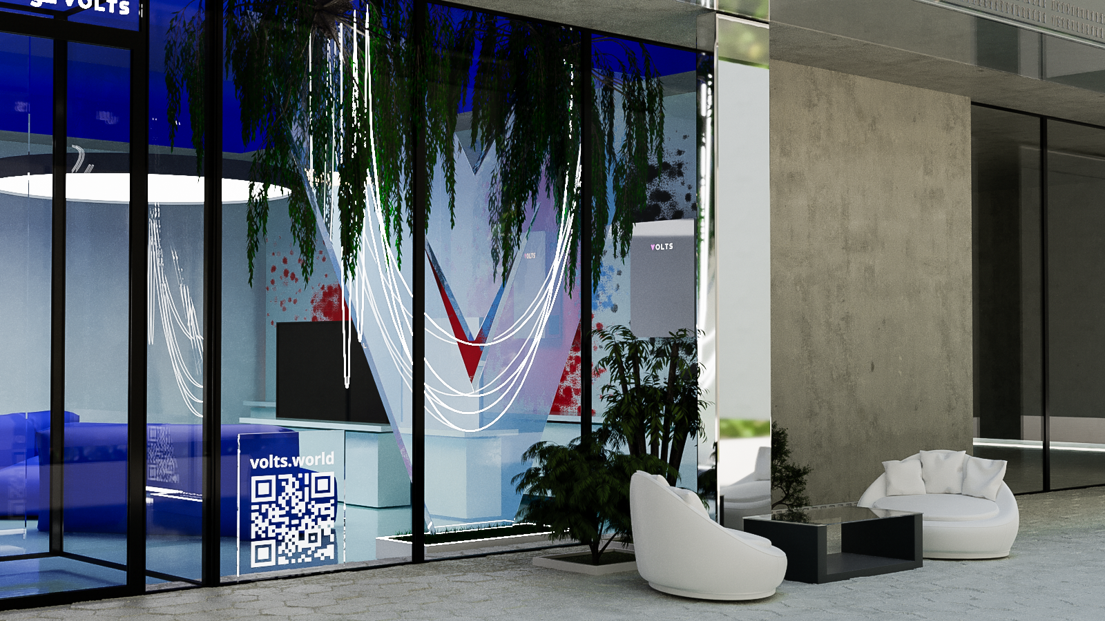 VOLTS UAE — website and campaign screen