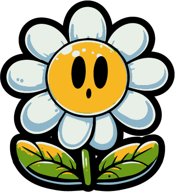 PHANTOM WIPES — flower mascot