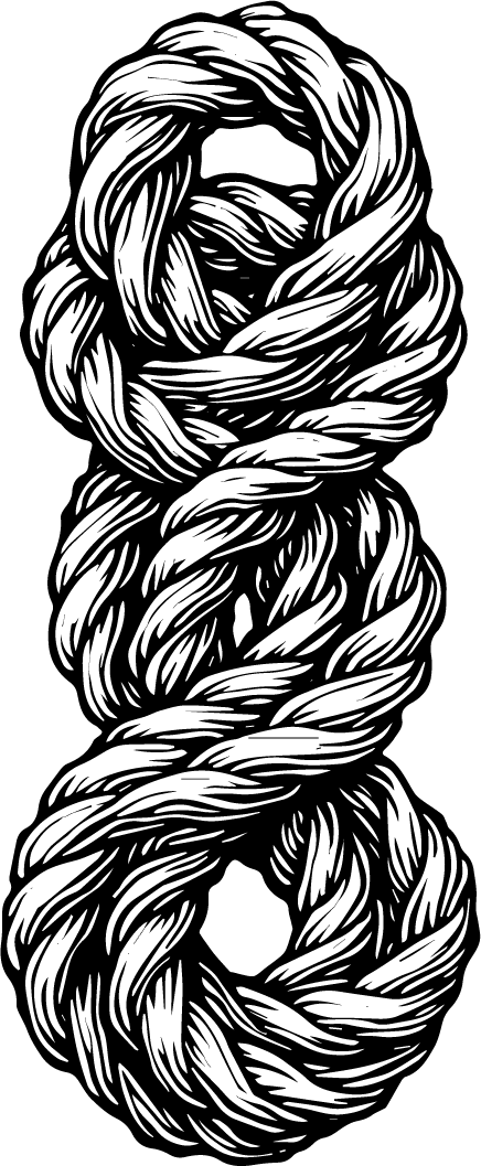 MARITIME INJURY LAW FIRM — rope brand motif
