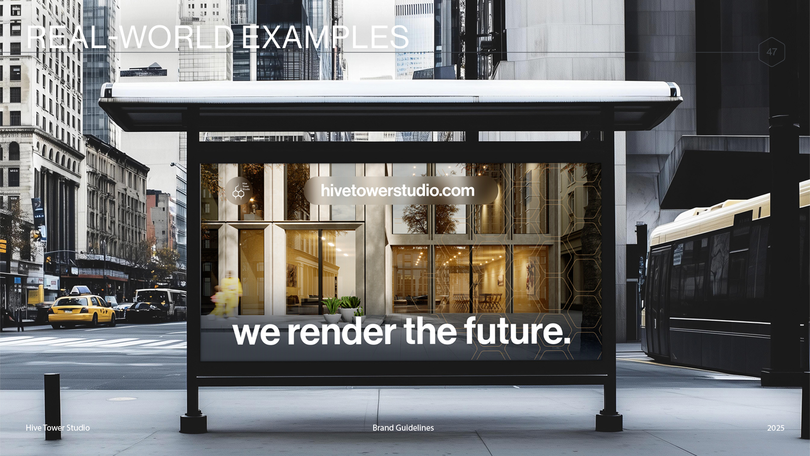 HIVE TOWER STUDIO — outdoor campaign